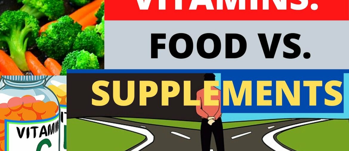 Vitamins from Supplements vs Food - Which is Best? | (Hint: It's the Natural Way to Longevity)