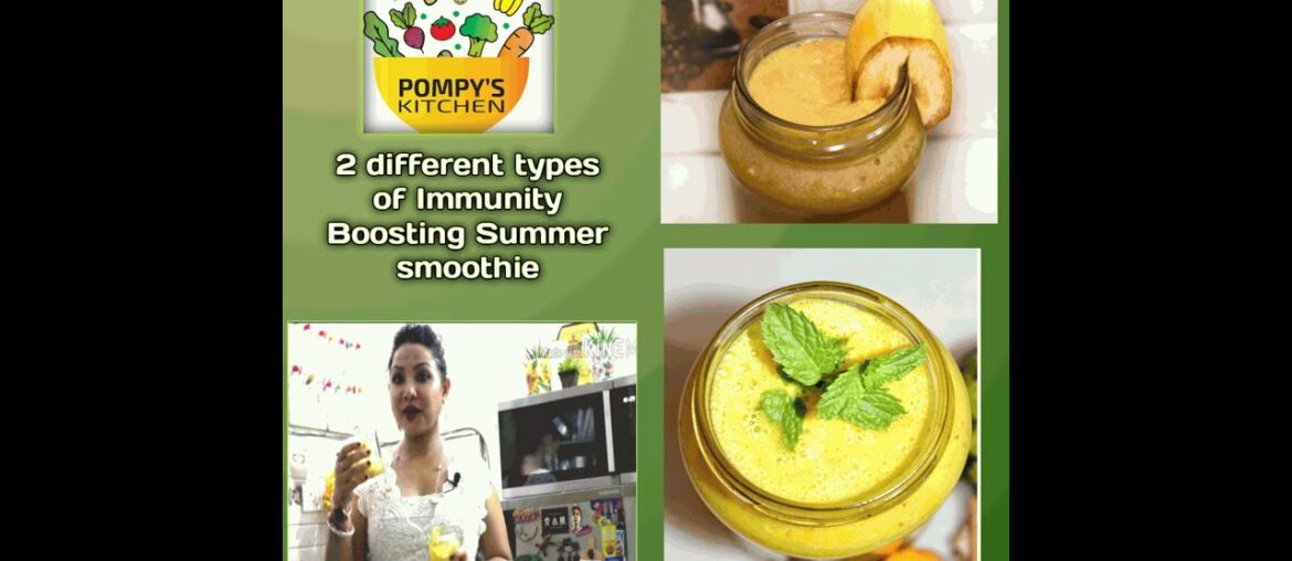 Fight Againts COVID19 /with this 2 different type of Immunity Boosting Summer Smoothie