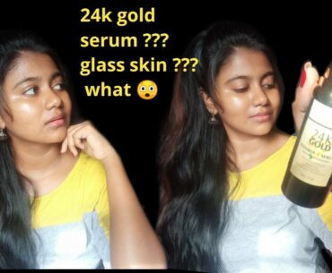 BEST FACE SERUM TO GET GLASS SKIN WITH 24K GOLD AND VITAMIN C
