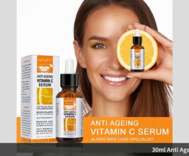 30ml Anti Ageing Vitamin C Serum Freckle Essence Remove Wrinkle Facial