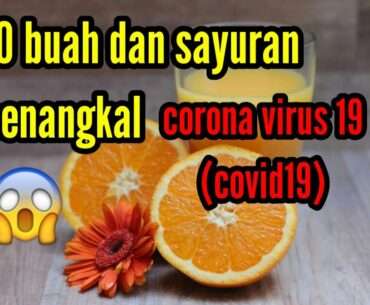 10 buah dan sayuran untuk mencegah corona virus 19 (covid19)