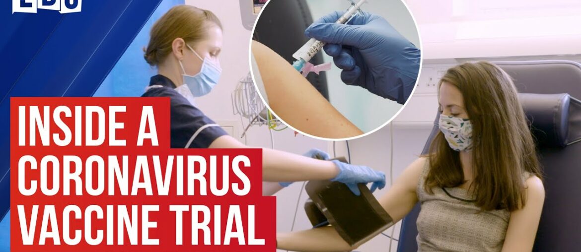 Inside a coronavirus vaccine trial at Imperial College | Covid-19 vaccine update | LBC