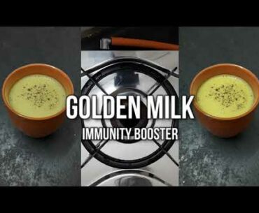 GOLDEN MILK-IMMUNITY BOOSTER-HEALTH DRINK-DURING COVID19-MY HAPPINESS DIARY VLOG