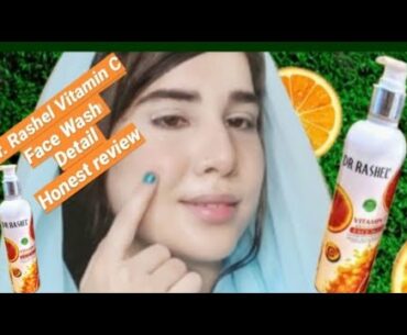 Dr.Rashel Vitamin C FaceWash Detail Review #drrashelfacewashreview