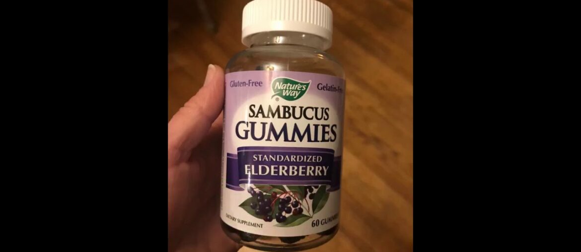 Must See Review: - Nature's Way Sambucus Elderberry Gummies, Herbal Supplements with Vitamin C...