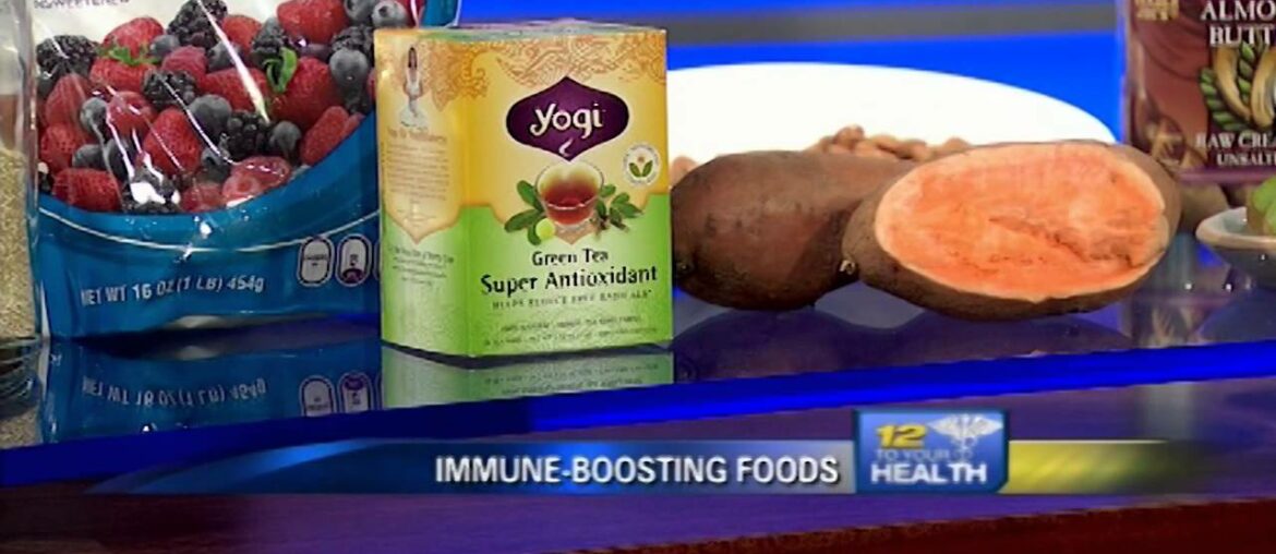 News 12 NJ:  Super Foods to Boost Your Immune System