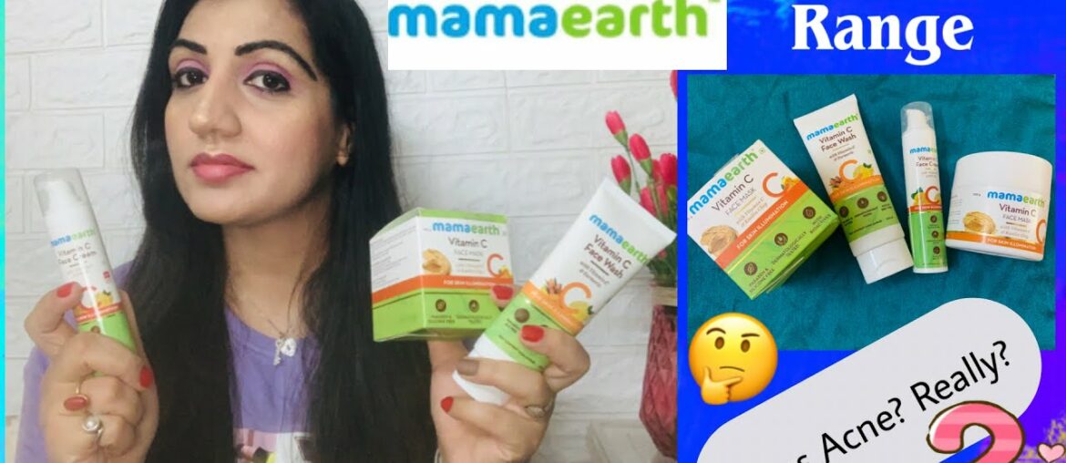 *NEW* Mamaearth Vitamin C Face Wash, Vitamin C Face Cream & Vitamin C Face Mask|| HONEST EXPERIENCE