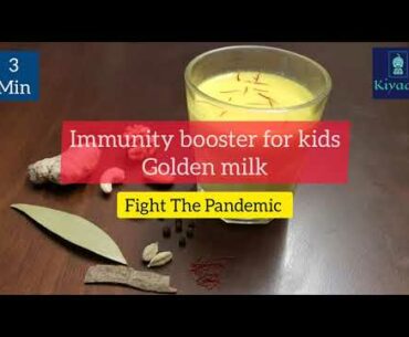 Immunity Booster During Corona Virus Pandemic | Golden Milk