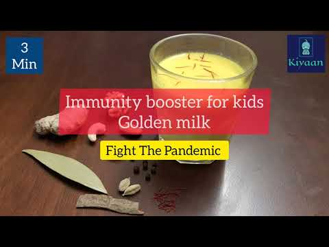 Immunity Booster During Corona Virus Pandemic | Golden Milk