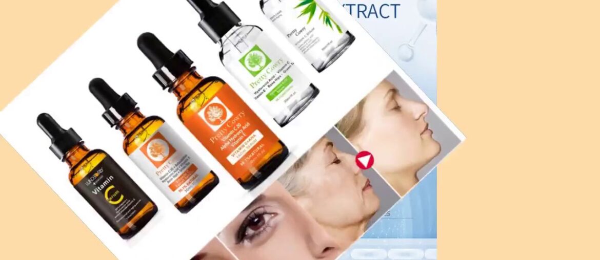 30ml Facial Repair Skin Serum Retinol Vitamin C Serum Firming Anti-Wri