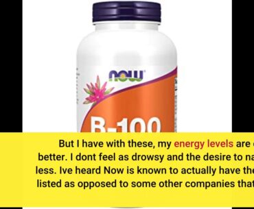 Keep your good health - order your supplements now. NOW Supplements, Vitamin B-100, Energy Prod...