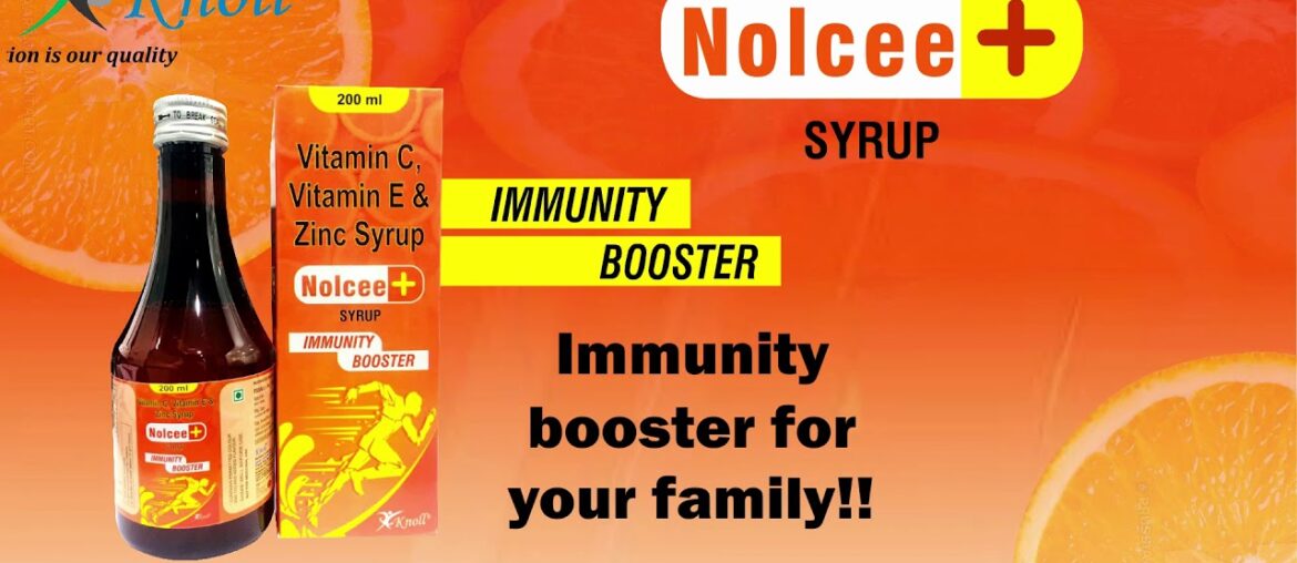 Nolcee + syrup #knoll #vitaminc #vitamine #zinc #knollhealthcare #corona #covid19 #besafe #immunity