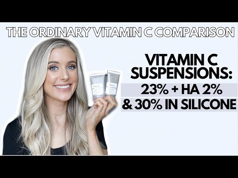 The Ordinary Vitamin C Suspension 23% + HA Spheres 2% vs. Vitamin C Suspension 30% in Silicone