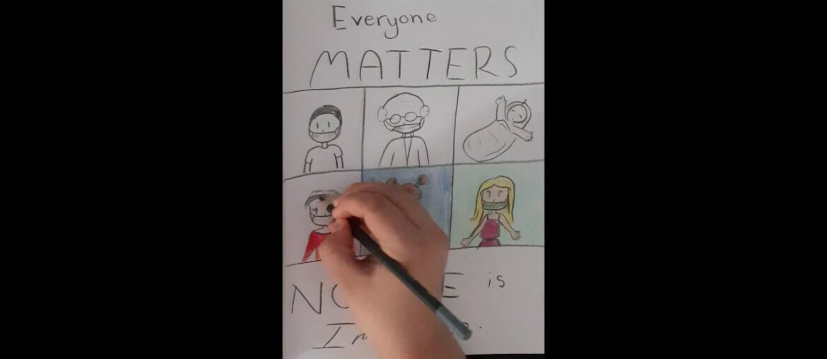 Everyone Matters, But No One Is Immune "(Covid 19)" "(Drawing Videos)"