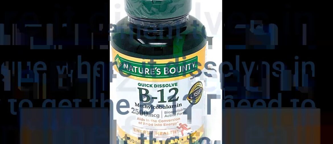 Keep your good health - order your supplements now. Nature's Bounty Vitamin B12 Supplement, Sup...