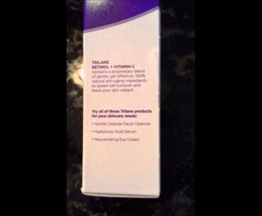 Trilane: Retinol + Vitamin C Anti-Aging Moisturizer #Review #Trilane #Beauty #Skincare