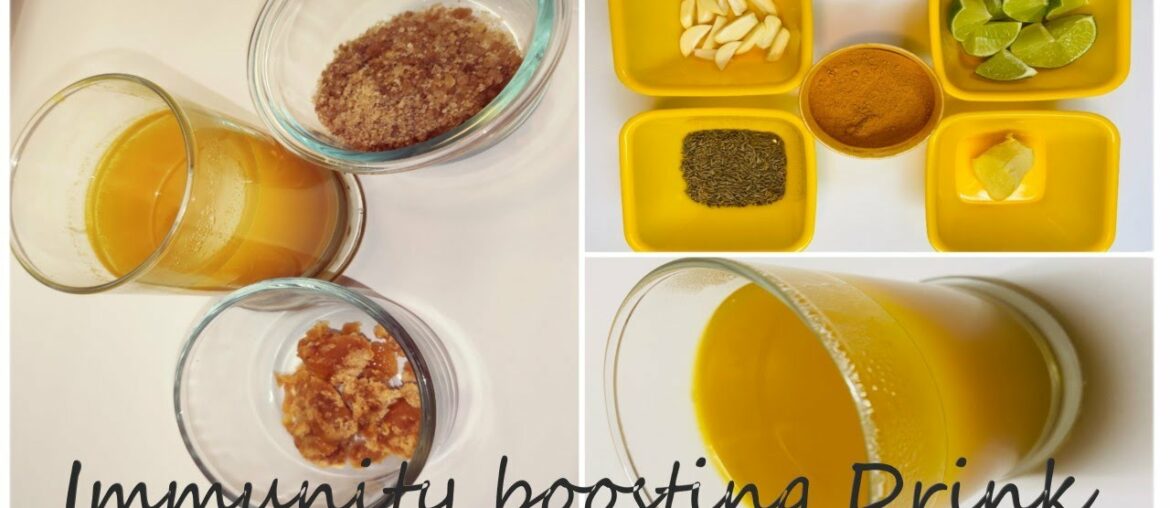 Immunity Boosting Drink |Relief drink for cough,cold&Sore Throat|