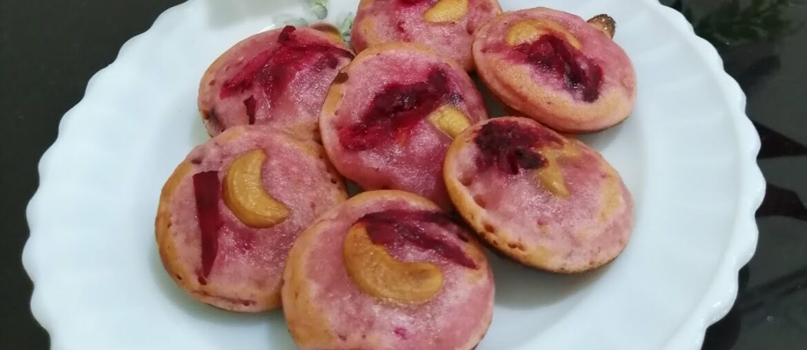 Kuzhi Paniyaaram | Beetroot Semolina | Easy Breakfast #indiancooking #snack #easybreakfast #tasty