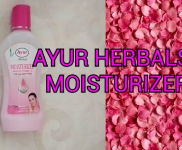 Ayur herbals moisturizer review|Charm N Curve24