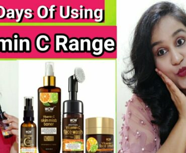 WOW Vitamin C Range Skin Care || Skin Care Routine For Brightening & Glowing Skin