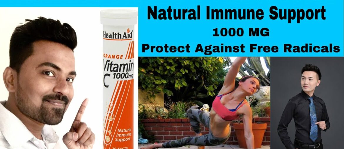 HealthAid Vitamin C Tablets Review | Protect Against Free Radicals | Glutathione