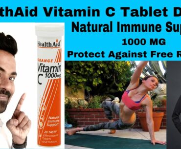 HealthAid Vitamin C Tablets Review | Protect Against Free Radicals | Glutathione