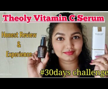 THEOLY Vitamin C Serum- Review| Brighter skin &skin protection| Creativinds