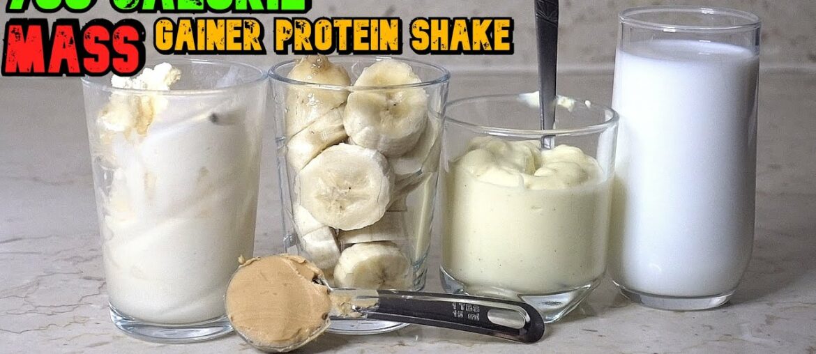 700 Calorie MASS Gainer Protein Shake