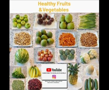 Healthy Fruits & Vegetables | Foods That Boost Immunity Naturally!