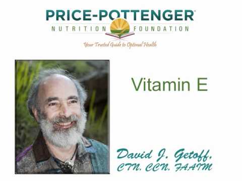 David Getoff on vitamin E and its ability to reduce cancer