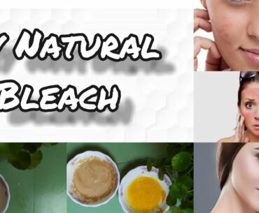 DIY Natural Bleach For Brightening Skin - Natural Bleach At Home - Beauty With Mahzabin