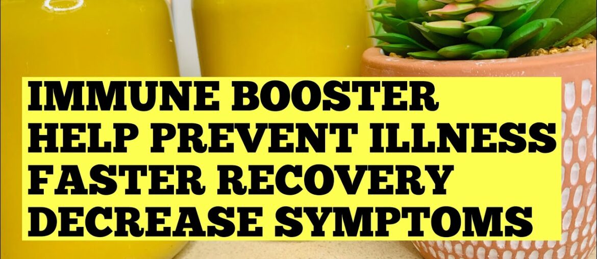 IMMUNE BOOSTER RECIPE -LIFE CHANGING REMEDY #covid19 #flu #covid_19