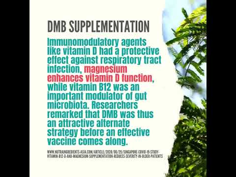 Vitamin D Magnesium Vitamin B12 (DMB Supplementation)