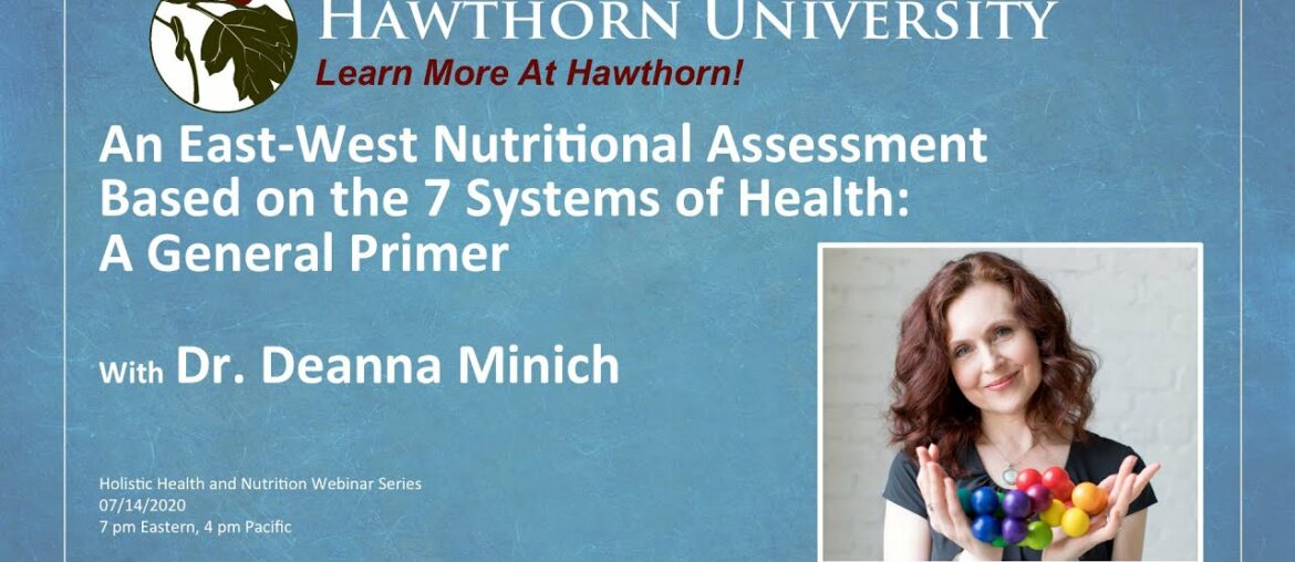 An East-West Nutritional Assessment Based on the 7 Systems of Health with Dr. Deanna Minich