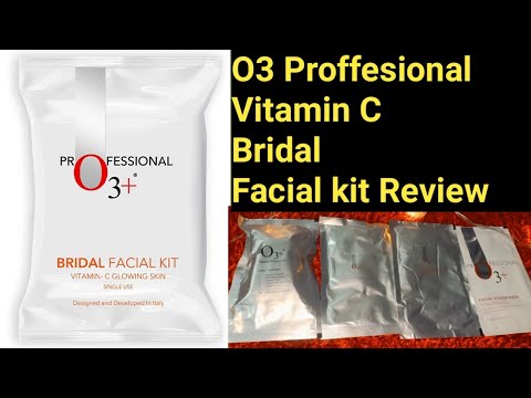 O3 Proffesional Vitamin C Bridal Facial kit Review