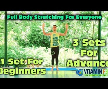Full Body Stretching Exercises| New Routine For Everyone | 6 Minutes Stretch & Cool Down by Raffiq