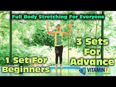 Full Body Stretching Exercises| New Routine For Everyone | 6 Minutes Stretch & Cool Down by Raffiq