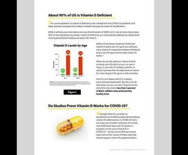 Brief version of "Latest & most Important information on Vitamin D"