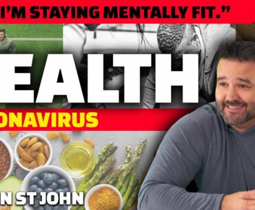 How I'm Staying Healthy During Covid-19  | AUSTIN ST. JOHN: THE RED RANGER