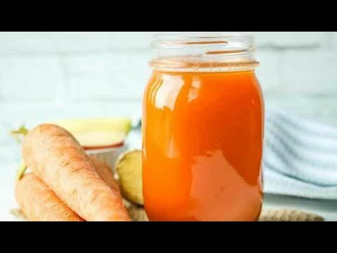 Carrot ginger juice | immune boost drink ||weight loss in 10 days