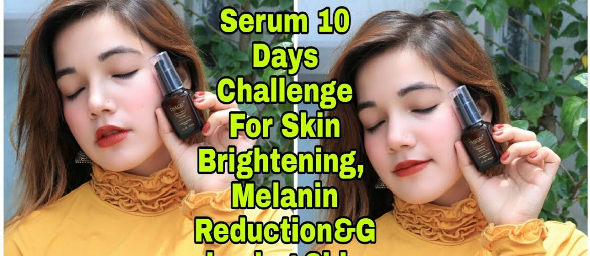 Vitamin C Serum 10 Days Challenge For Skin Brightening,  Melanin Reduction&Glowing Skin