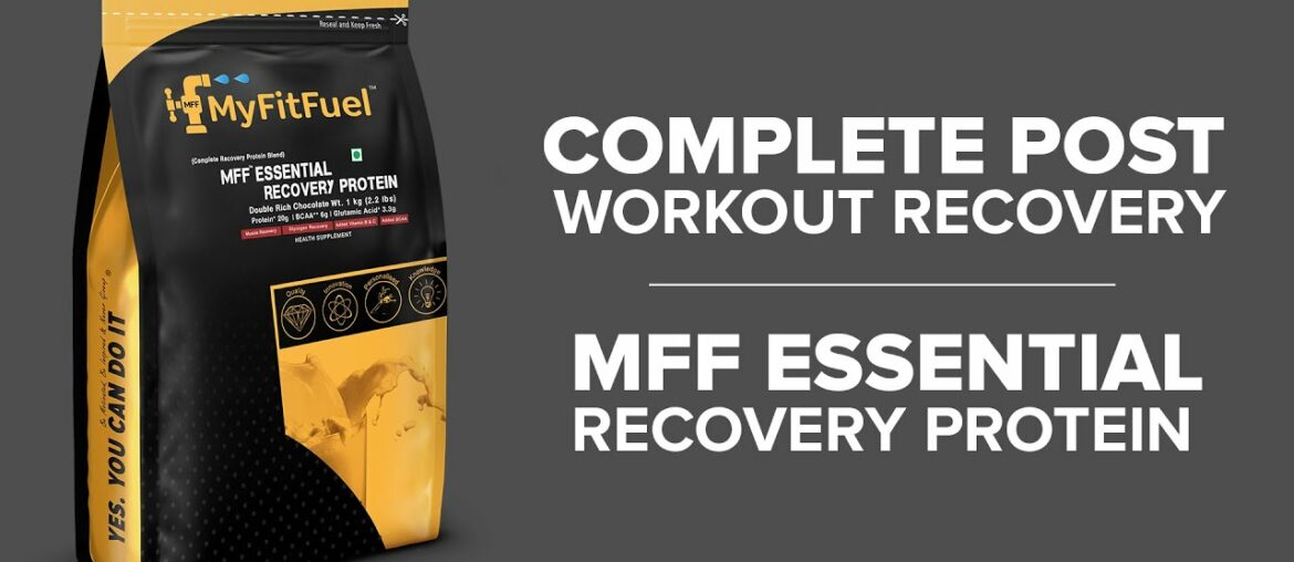 MFF Essential Recovery Protein | Your Post-workout recovery. Protein, Glycogen, Vitamins & Minerals.