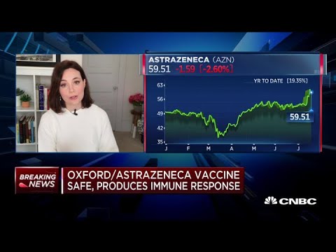 Oxford-AstraZeneca vaccine shows positive immune response in early study