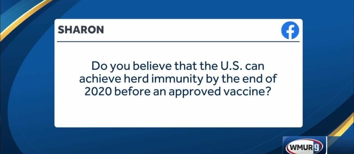 Coronavirus health Q&A: Should herd immunity be considered?