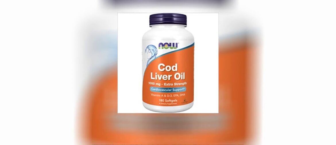 NOW Supplements, Cod Liver Oil, Extra Strength 1,000 mg with Vitamins A & D-3, EPA, DHA, 90 Sof...