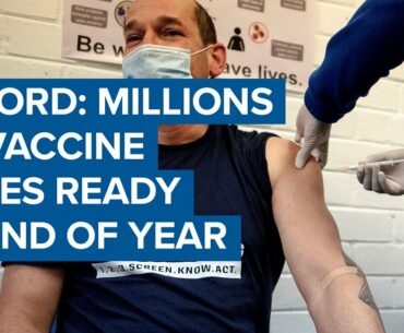 Oxford: Millions of Covid-19 vaccine doses ready by year's end