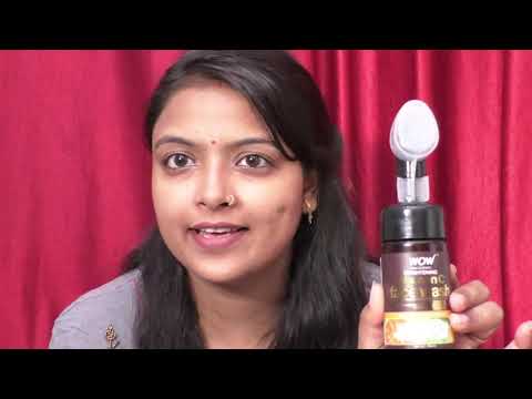 Wow Skin Science Brightening Vitamin C Foaming Face Wash Review For All Sckin Types with Brush !! Ga