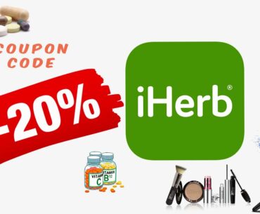 20% COUPON CODE ON IHERB : BUY VITAMINES,SUPPLEMENTS AND MAKE UP (KBEAUTY INCLUDED)