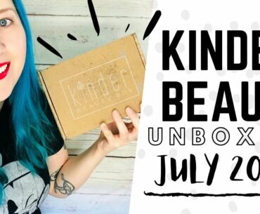 kinder beauty box / july 2020 unboxing / vegan + cruelty-free beauty