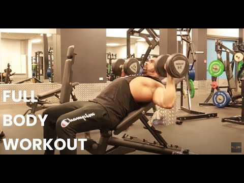 Full Body Gym Workout | COMPLETE SUPPLEMENT GUIDE( PRE & POST Workout Nutrition )  | PRO SUPPLEMENTS